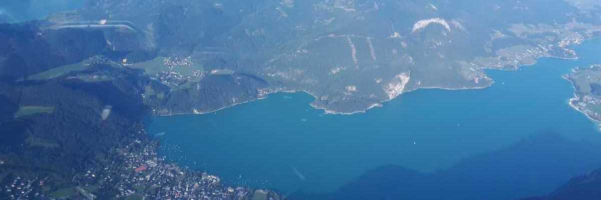 Flugwegposition um 16:23:23: Aufgenommen in der Nähe von Gemeinde Faistenau, 5324 Faistenau, Österreich in 2287 Meter